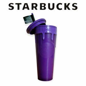 Starbucks Halloween Glow In The Dark Purple Slime Tumbler 24 oz 2025 Edition NWT